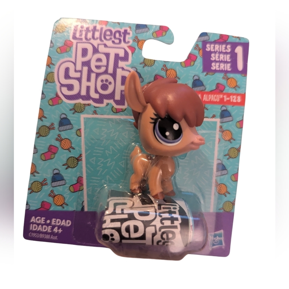 LPS Littlest Pet Shop Nita Alpaca Figure Series 1 NIB READ